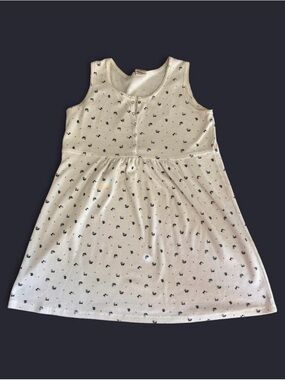 High Sierra White Intimates Button-baby doll dress